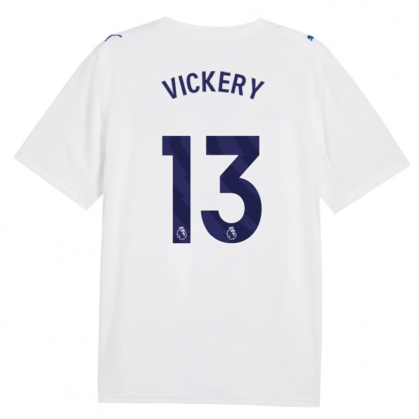Danxen Criança Camisola Ben Vickery #13 Marinha Branco Terceiro 2026/27 Camisa Brasil
