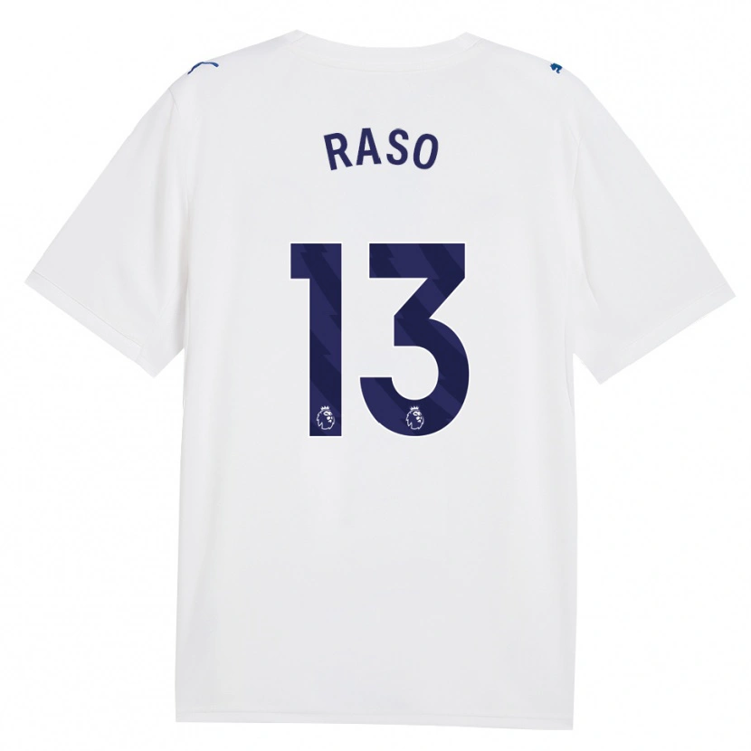 Danxen Criança Camisola Hayley Raso #13 Marinha Branco Terceiro 2026/27 Camisa Brasil