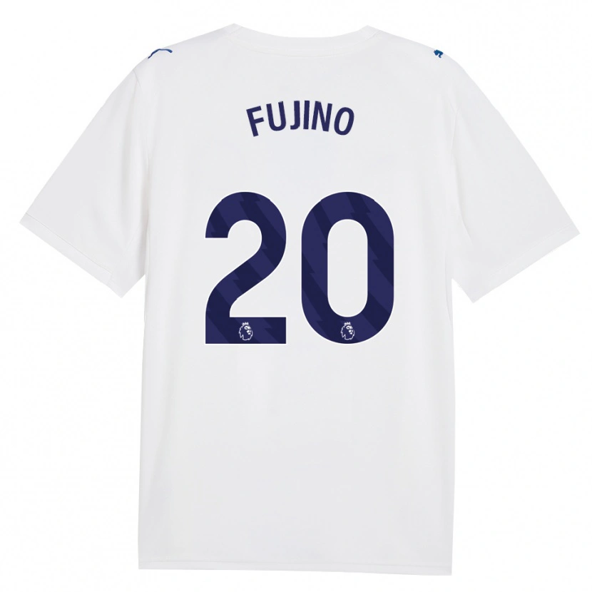 Danxen Criança Camisola Aoba Fujino #20 Marinha Branco Terceiro 2026/27 Camisa Brasil
