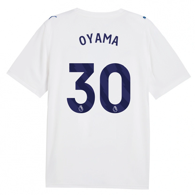 Danxen Criança Camisola Aemu Oyama #30 Marinha Branco Terceiro 2026/27 Camisa Brasil