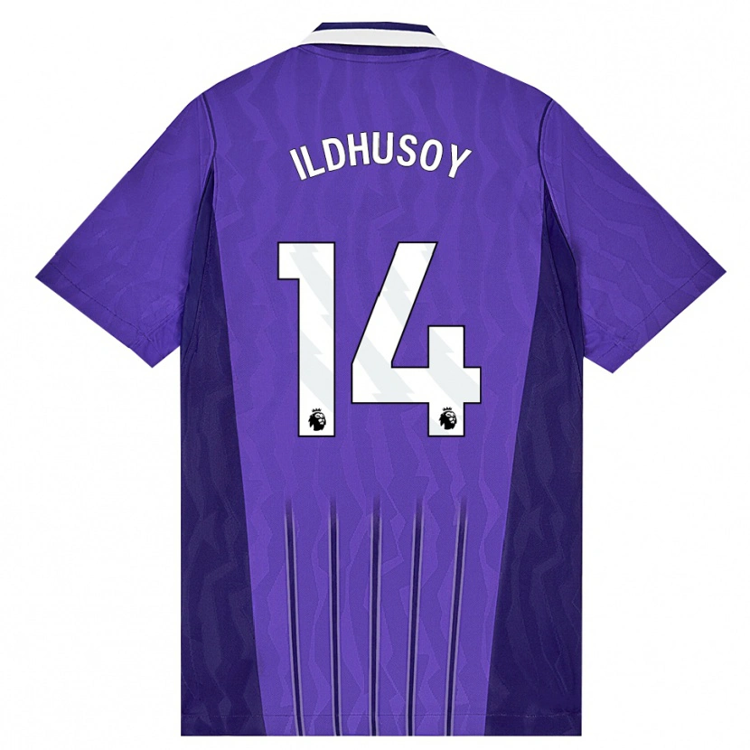 Danxen Criança Camisola Celin Bizet Ildhusøy #14 Roxo Branco Terceiro 2026/27 Camisa Brasil