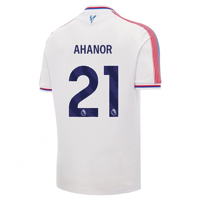 Danxen Criança Camisola Honest Ahanor #21 Branco Vermelho Azul Principal 2026/27 Camisa Brasil