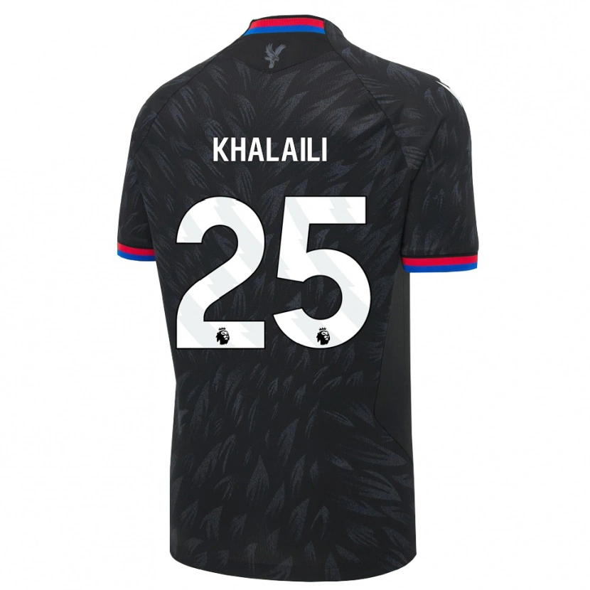 Danxen Criança Camisola Anan Khalaili #25 Preto Azul Vermelho Alternativa 2026/27 Camisa Brasil