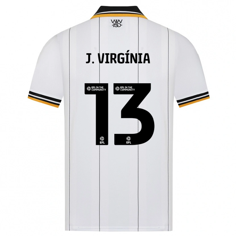 Danxen Homem Camisola João Virgínia #13 Laranja Branco Preto Alternativa 2026/27 Camisa Brasil