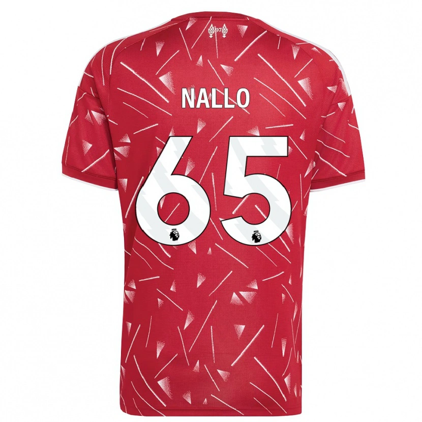 Danxen Homem Camisola Amara Nallo #65 Branco Vermelho Principal 2026/27 Camisa Brasil