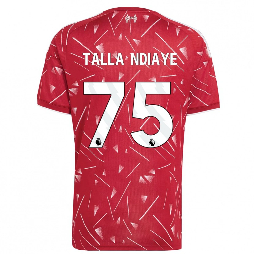 Danxen Homem Camisola Mor Talla Ndiaye #75 Branco Vermelho Principal 2026/27 Camisa Brasil
