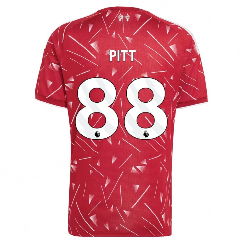 Danxen Homem Camisola Lucas Pitt #88 Branco Vermelho Principal 2026/27 Camisa Brasil