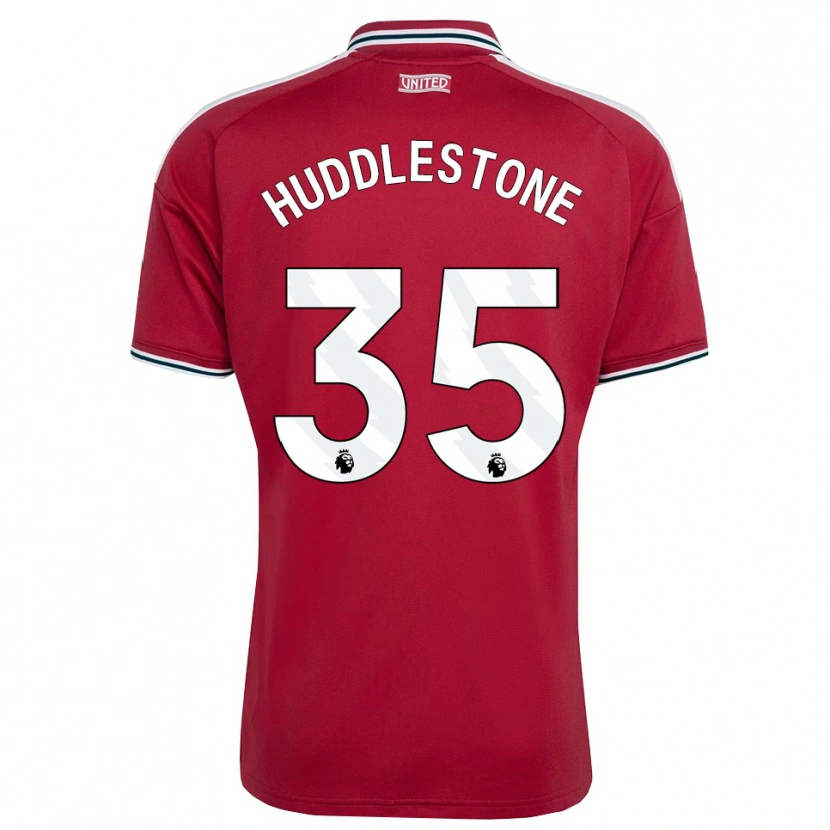 Danxen Homem Camisola Tom Huddlestone #35 Vermelho Amarelo Branco Principal 2026/27 Camisa Brasil