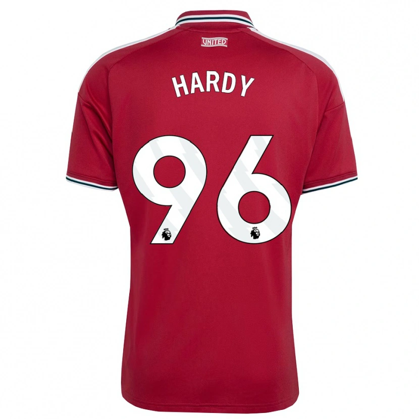 Danxen Homem Camisola Charlie Hardy #96 Vermelho Amarelo Branco Principal 2026/27 Camisa Brasil