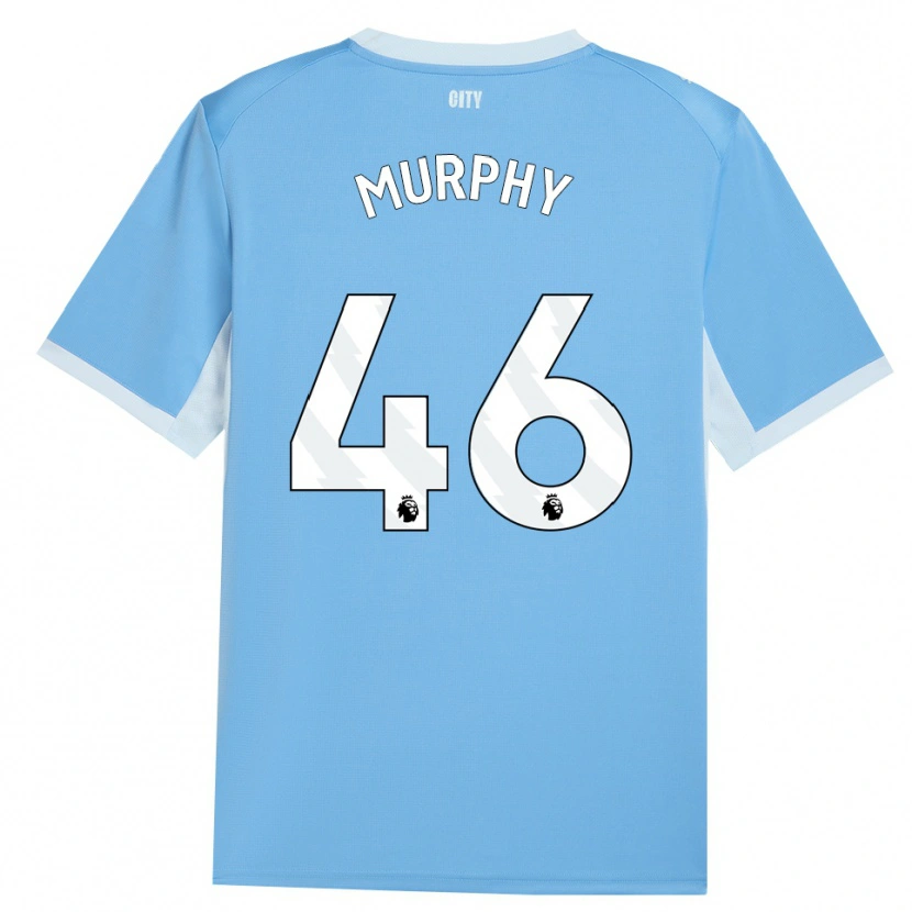 Danxen Homem Camisola Lily Murphy #46 Lightskyblue Branco Principal 2026/27 Camisa Brasil