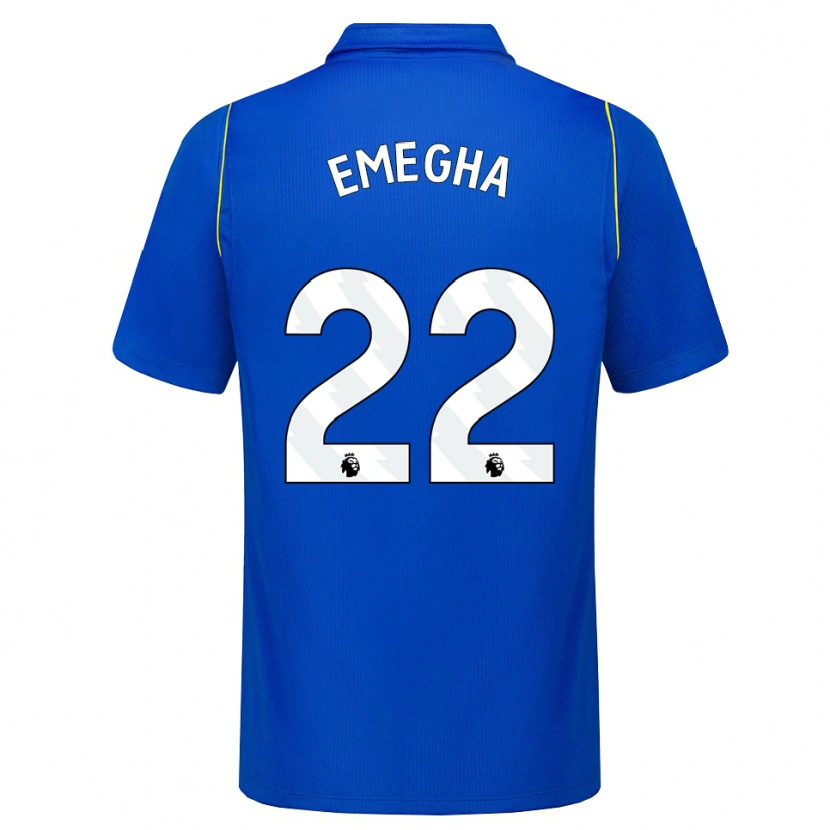 Danxen Homem Camisola Emmanuel Emegha #22 Azul Amarelo Principal 2026/27 Camisa Brasil