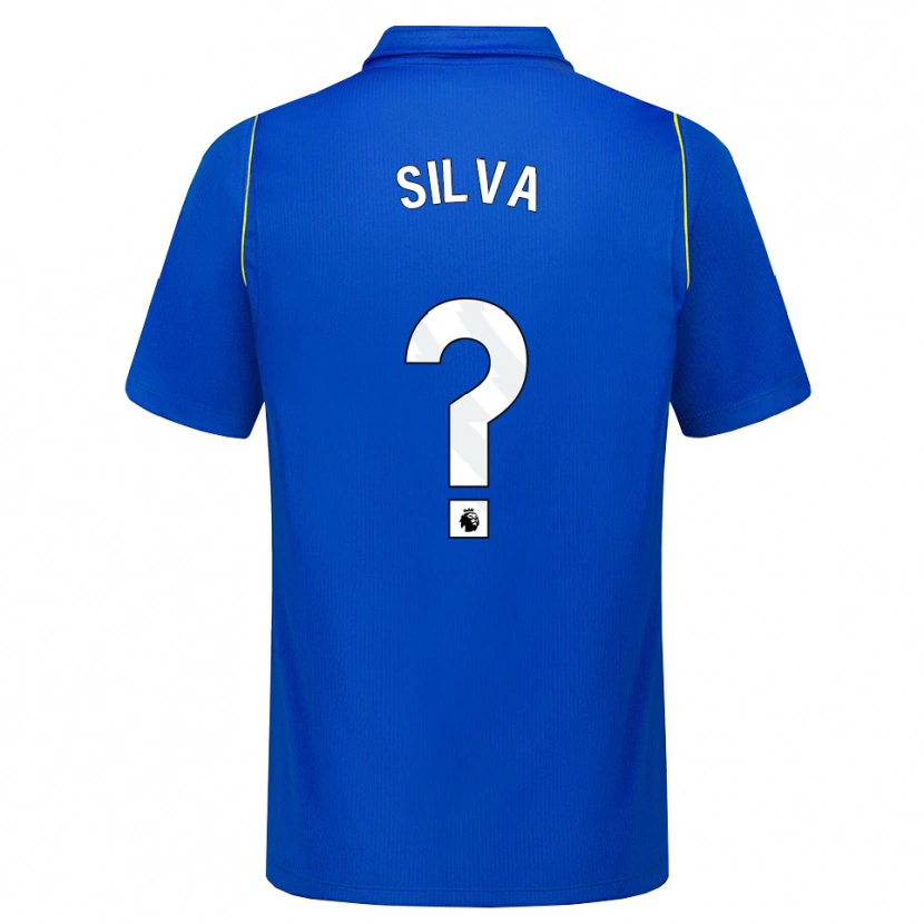 Danxen Homem Camisola Iago Silva #0 Azul Amarelo Principal 2026/27 Camisa Brasil