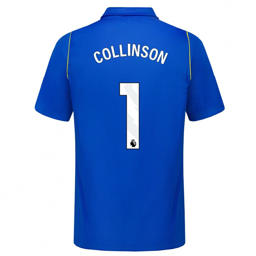 Danxen Homem Camisola Isaac Collinson #1 Azul Amarelo Principal 2026/27 Camisa Brasil