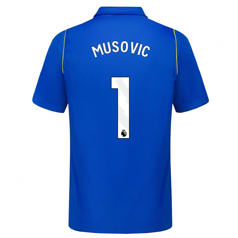 Danxen Homem Camisola Zecira Musovic #1 Azul Amarelo Principal 2026/27 Camisa Brasil