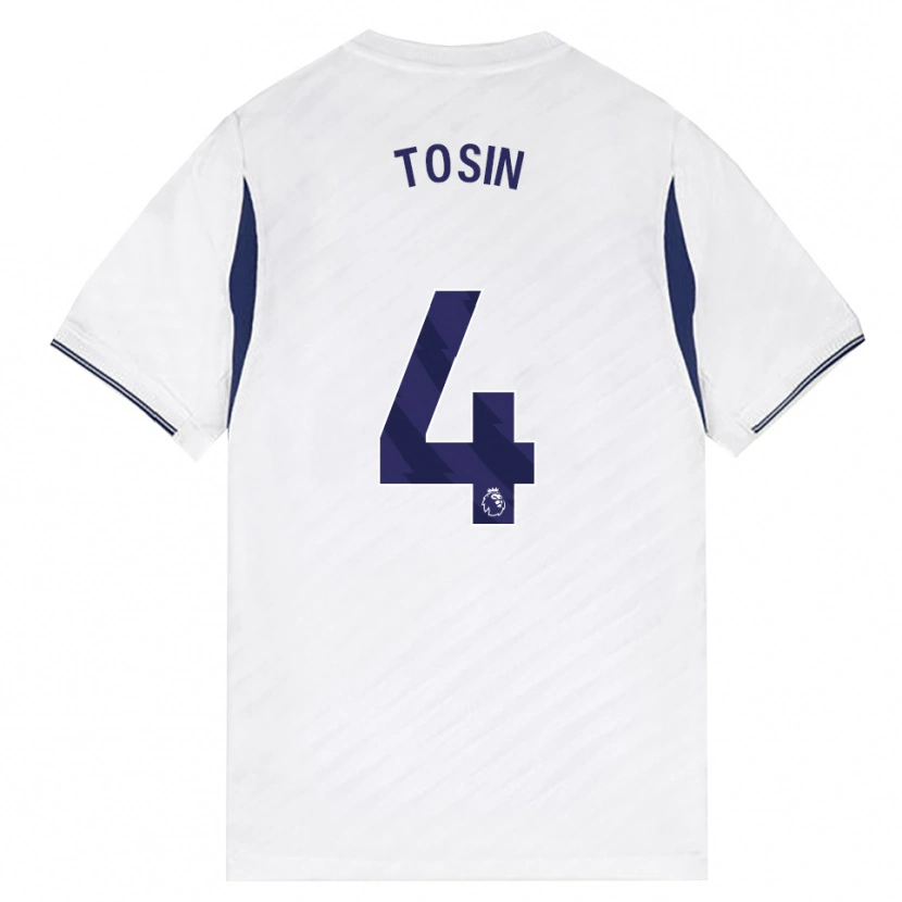 Danxen Homem Camisola Tosin Adarabioyo #4 Branco Vermelho Roxo Principal 2026/27 Camisa Brasil