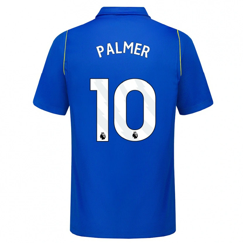 Danxen Homem Camisola Cole Palmer #10 Azul Amarelo Principal 2026/27 Camisa Brasil