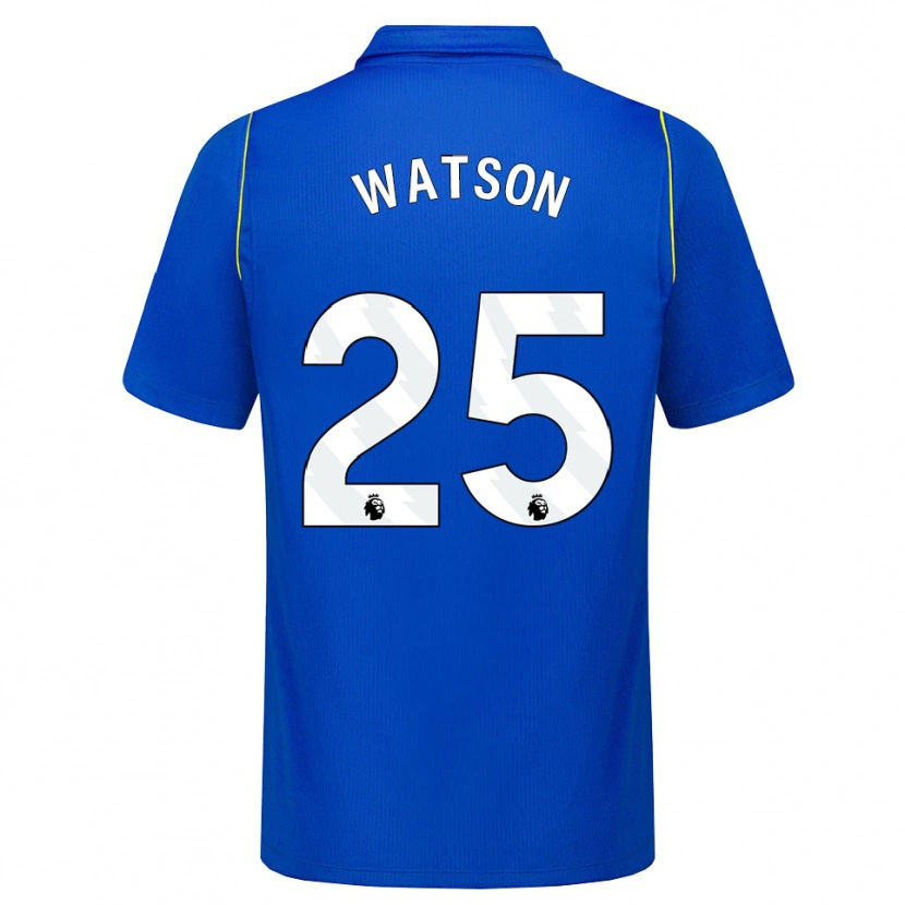 Danxen Homem Camisola Lucy Watson #25 Azul Amarelo Principal 2026/27 Camisa Brasil