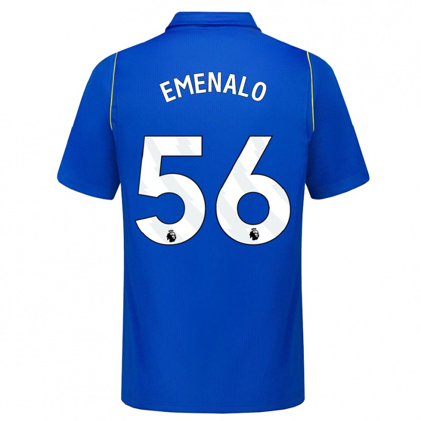 Danxen Homem Camisola Landon Emenalo #56 Azul Amarelo Principal 2026/27 Camisa Brasil