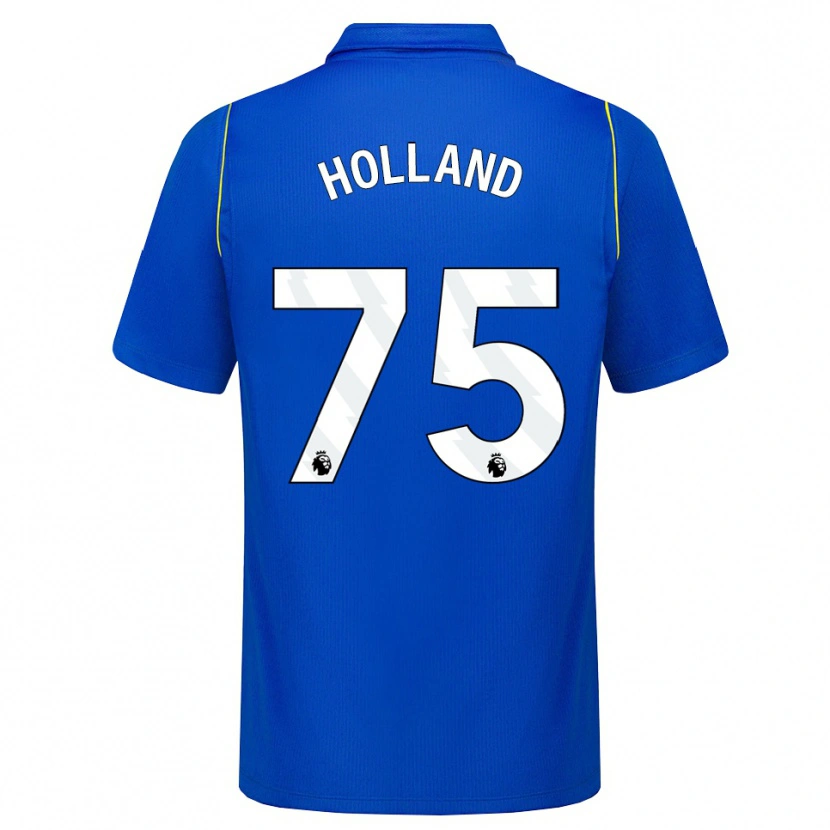 Danxen Homem Camisola Charlie Holland #75 Azul Amarelo Principal 2026/27 Camisa Brasil