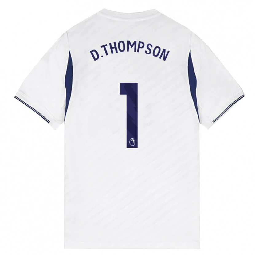 Danxen Homem Camisola Dylan Thompson #1 Branco Vermelho Roxo Principal 2026/27 Camisa Brasil