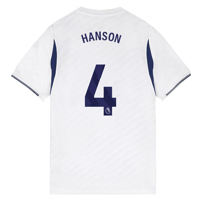 Danxen Homem Camisola Cayon Hanson #4 Branco Vermelho Roxo Principal 2026/27 Camisa Brasil