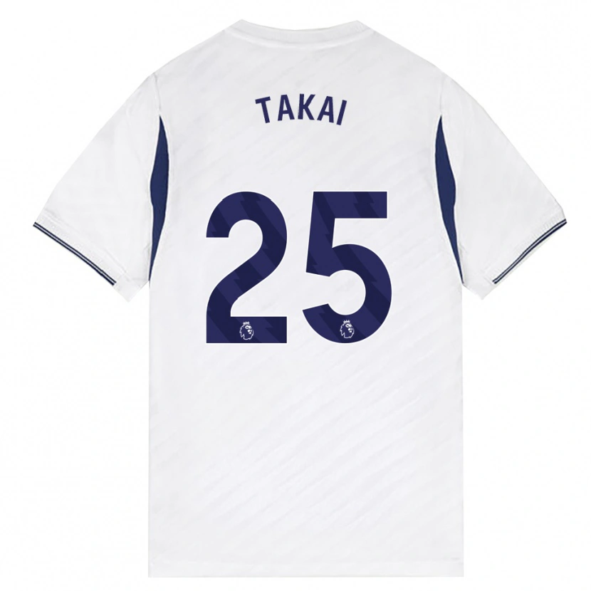 Danxen Homem Camisola Kota Takai #25 Branco Vermelho Roxo Principal 2026/27 Camisa Brasil