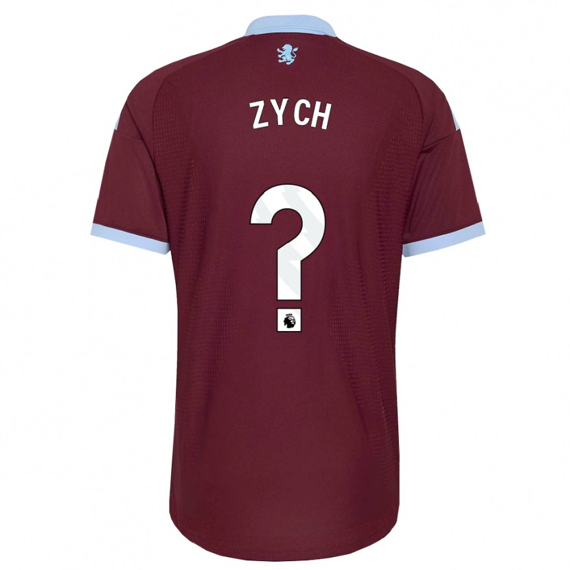 Danxen Homem Camisola Oliwier Zych #0 Cornflowerblue Borgonha Principal 2026/27 Camisa Brasil