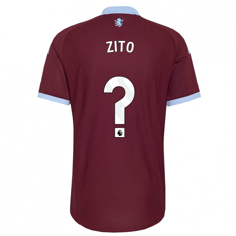 Danxen Homem Camisola Patrick Zito #0 Cornflowerblue Borgonha Principal 2026/27 Camisa Brasil