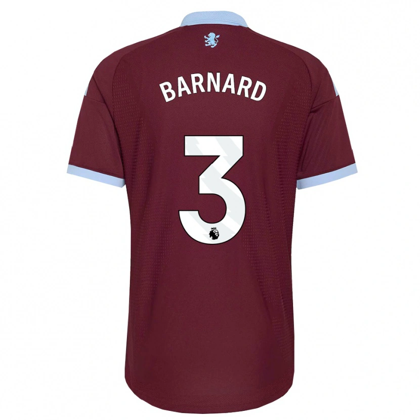 Danxen Homem Camisola Finlay Barnard #3 Cornflowerblue Borgonha Principal 2026/27 Camisa Brasil