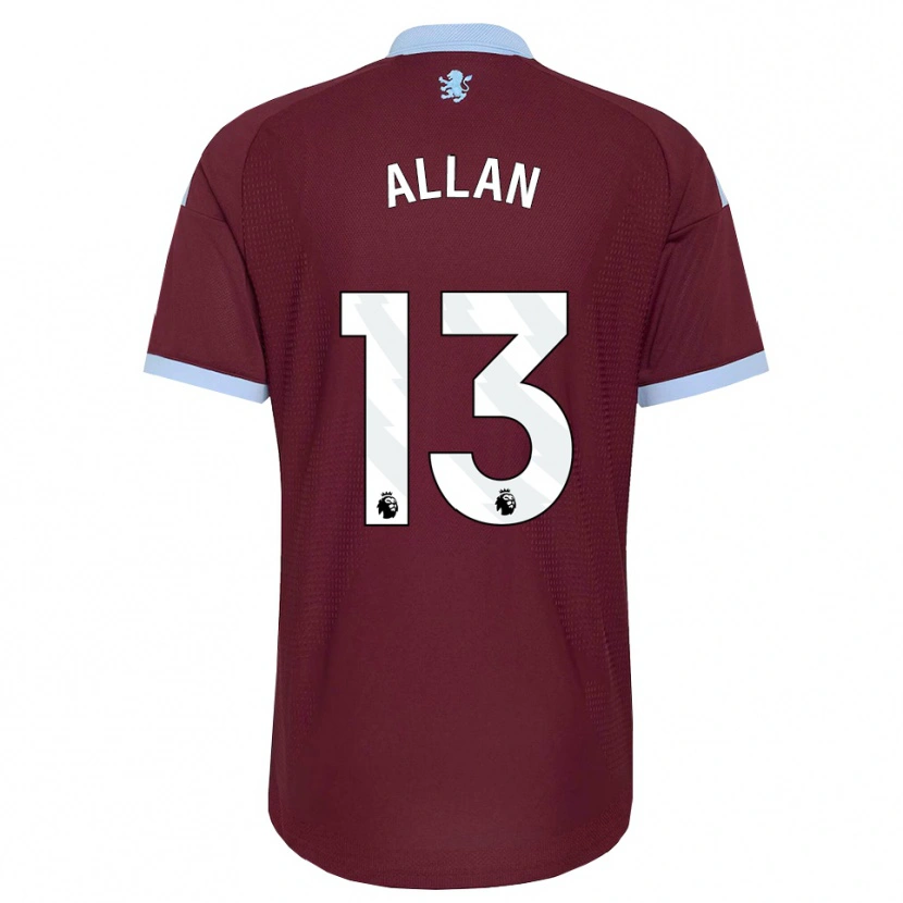 Danxen Homem Camisola Jack Allan #13 Cornflowerblue Borgonha Principal 2026/27 Camisa Brasil