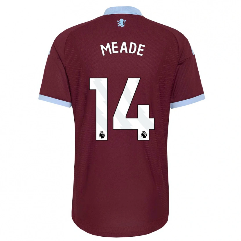 Danxen Homem Camisola Markie Meade #14 Cornflowerblue Borgonha Principal 2026/27 Camisa Brasil