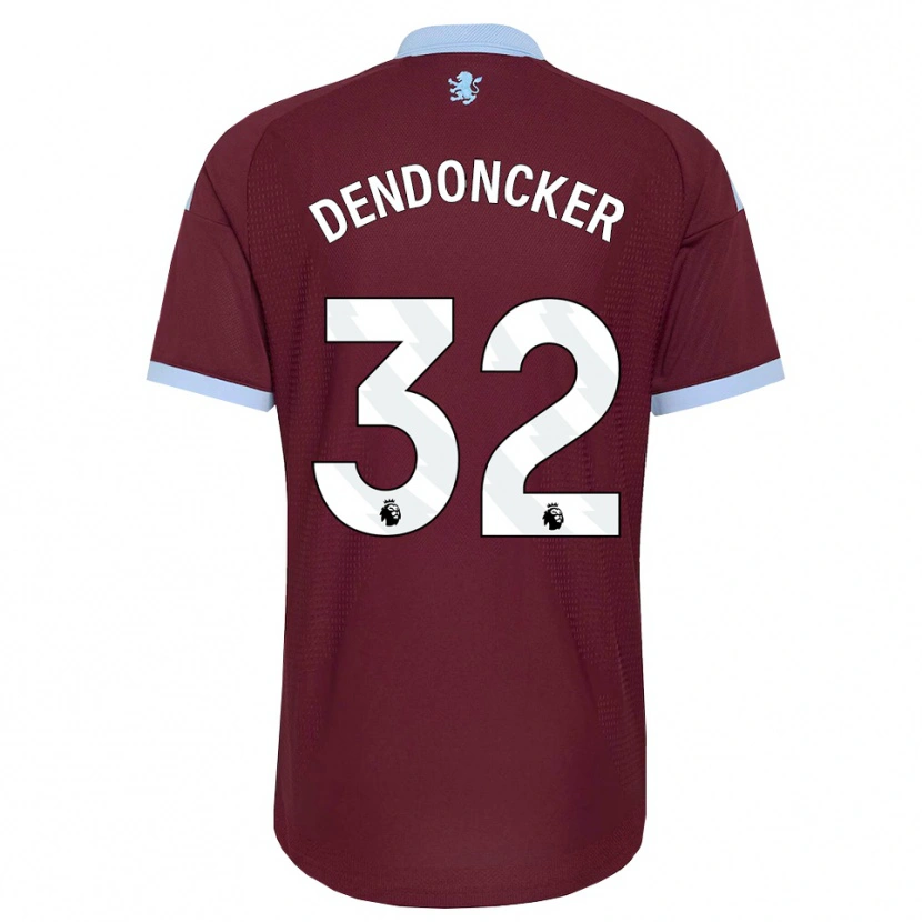 Danxen Homem Camisola Leander Dendoncker #32 Cornflowerblue Borgonha Principal 2026/27 Camisa Brasil