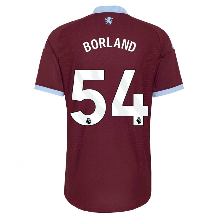 Danxen Homem Camisola Aidan Borland #54 Cornflowerblue Borgonha Principal 2026/27 Camisa Brasil