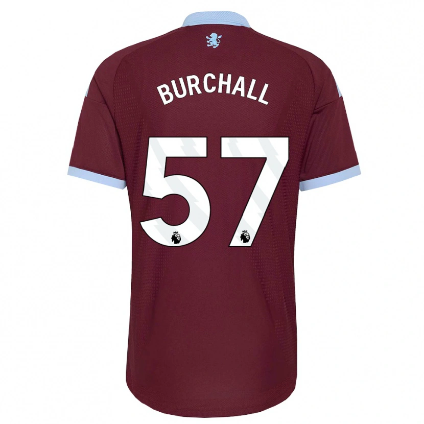 Danxen Homem Camisola Ajani Burchall #57 Cornflowerblue Borgonha Principal 2026/27 Camisa Brasil