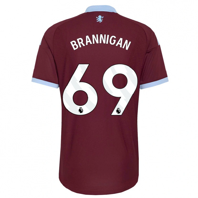 Danxen Homem Camisola Cole Brannigan #69 Cornflowerblue Borgonha Principal 2026/27 Camisa Brasil