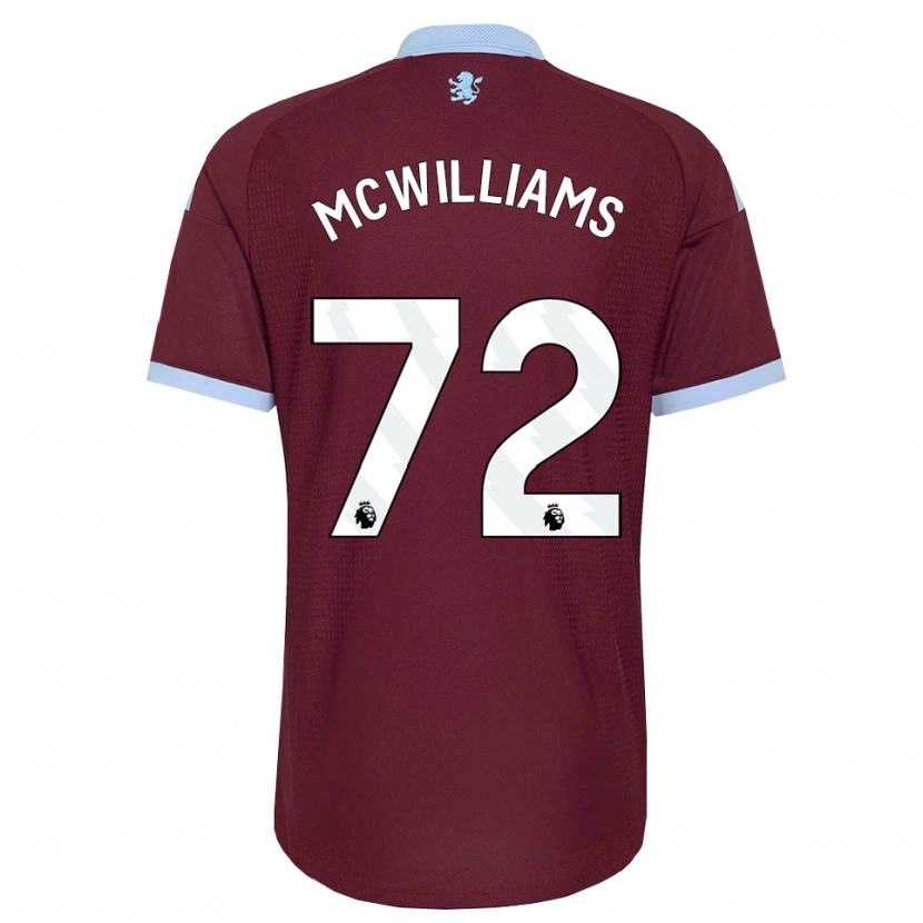 Danxen Homem Camisola Ashton Mcwilliams #72 Cornflowerblue Borgonha Principal 2026/27 Camisa Brasil