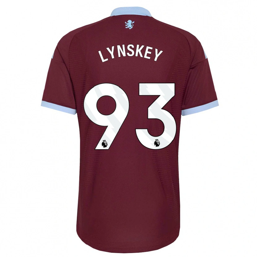 Danxen Homem Camisola Alfie Lynskey #93 Cornflowerblue Borgonha Principal 2026/27 Camisa Brasil