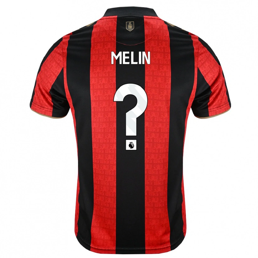Danxen Homem Camisola Zach Melin #0 Goldenrod Vermelho Preto Principal 2026/27 Camisa Brasil