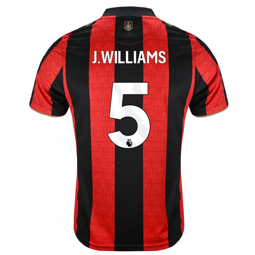 Danxen Homem Camisola Jay Williams #5 Goldenrod Vermelho Preto Principal 2026/27 Camisa Brasil