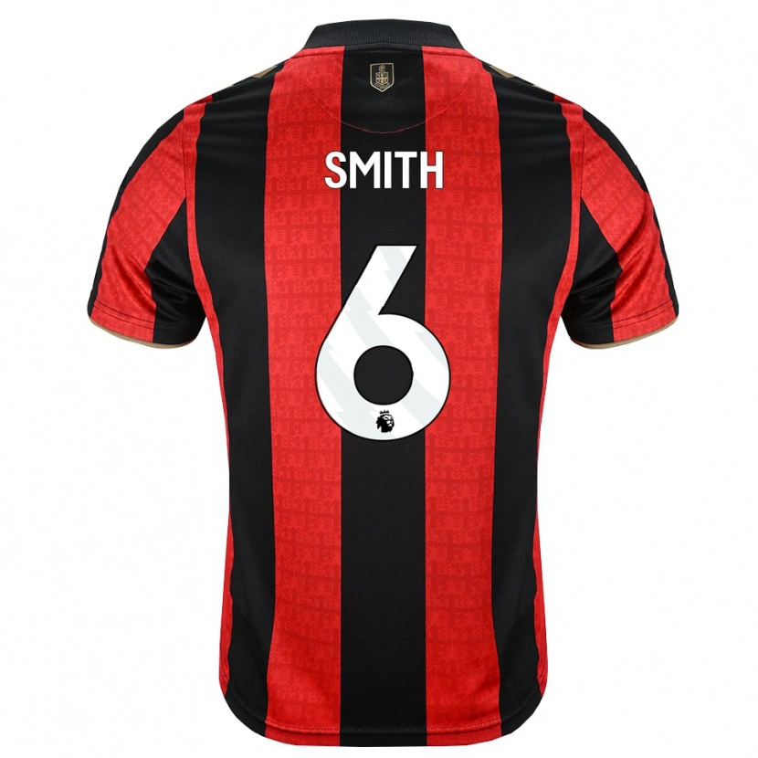 Danxen Homem Camisola Maisy Smith #6 Goldenrod Vermelho Preto Principal 2026/27 Camisa Brasil