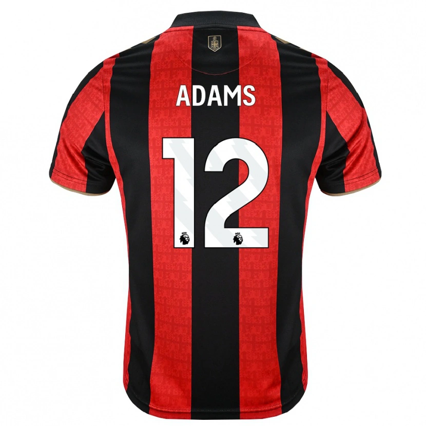 Danxen Homem Camisola Tyler Adams #12 Goldenrod Vermelho Preto Principal 2026/27 Camisa Brasil