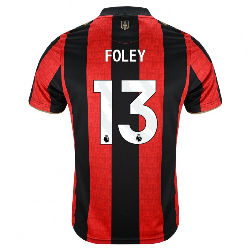 Danxen Homem Camisola Erin Foley #13 Goldenrod Vermelho Preto Principal 2026/27 Camisa Brasil