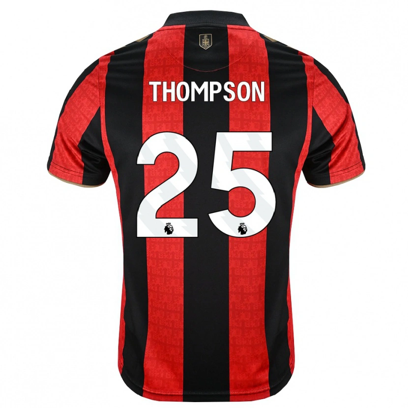 Danxen Homem Camisola Kenni Thompson #25 Goldenrod Vermelho Preto Principal 2026/27 Camisa Brasil