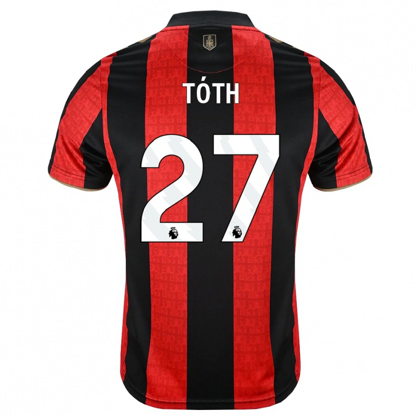 Danxen Homem Camisola Alex Tóth #27 Goldenrod Vermelho Preto Principal 2026/27 Camisa Brasil