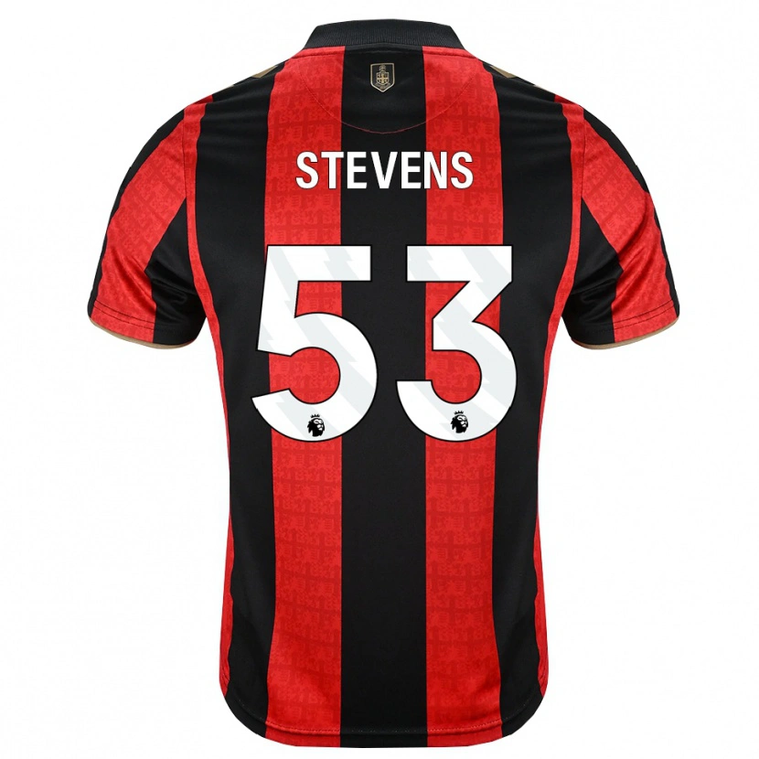Danxen Homem Camisola Charlie Stevens #53 Goldenrod Vermelho Preto Principal 2026/27 Camisa Brasil