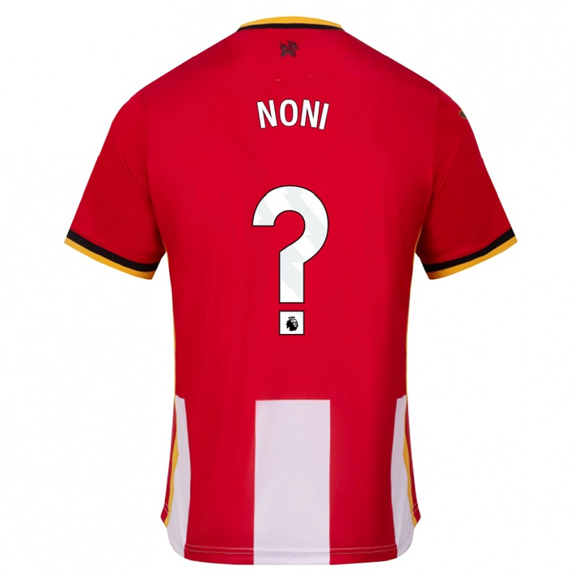 Danxen Homem Camisola Andrew Noni #0 Amarelo Preto Vermelho Principal 2026/27 Camisa Brasil