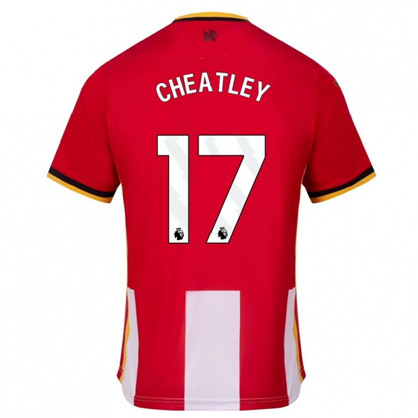 Danxen Homem Camisola Ashley Cheatley #17 Amarelo Preto Vermelho Principal 2026/27 Camisa Brasil