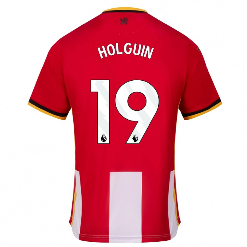 Danxen Homem Camisola Paula Holguin #19 Amarelo Preto Vermelho Principal 2026/27 Camisa Brasil