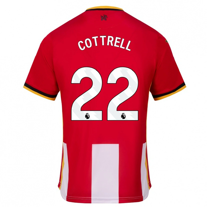 Danxen Homem Camisola Eleonora Cottrell #22 Amarelo Preto Vermelho Principal 2026/27 Camisa Brasil