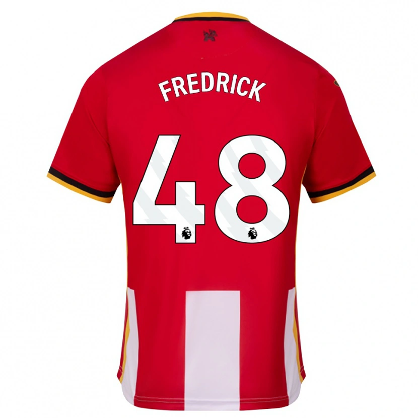 Danxen Homem Camisola Benjamin Fredrick #48 Amarelo Preto Vermelho Principal 2026/27 Camisa Brasil
